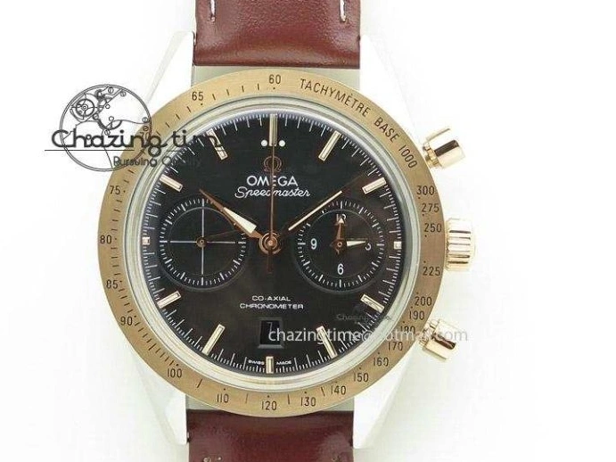 0308 Speedmaster Misson To Jupiter 1:1 Best Edition Brown Dial On Nylon Strap Quartz Breathable 7857